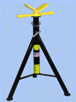 "Shortie" V-Head Pipe Jack Stand