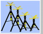 V-Head Pipe Jack Stands Pipe Welding Stand